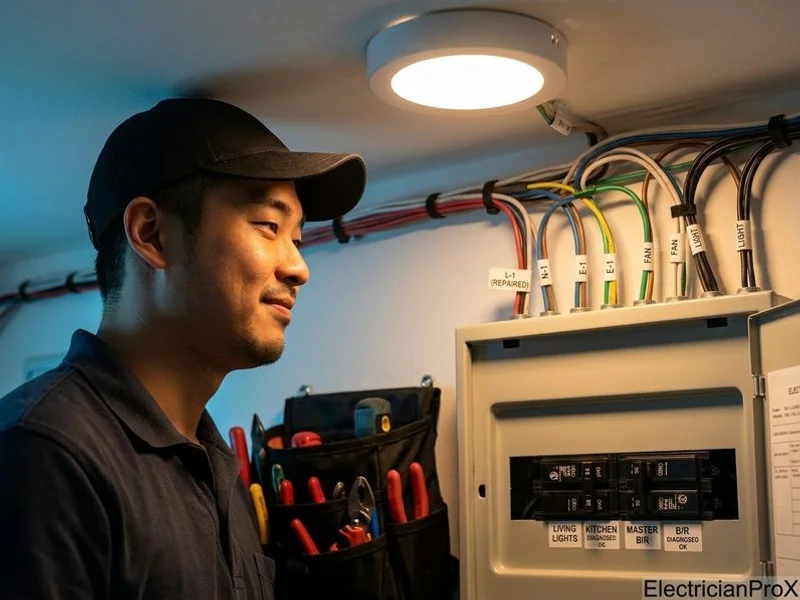 Flickering Lights Fix Petaling Jaya project 2